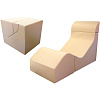 Мягкое кресло-трансформер куб для детей